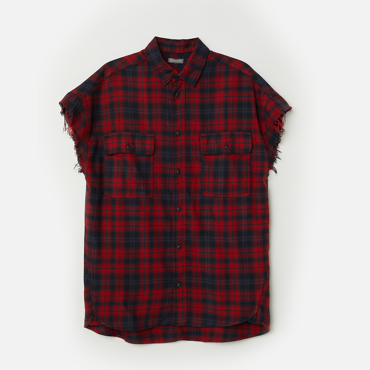 Nop Avenue Theme. Red Checked Shirt